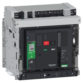 Disjoncteur MasterPacT MTZ2 2500A H1 3P 66KA MicroLogic 2.0X Débrochable avec châssis verrou manuel RAC AR V/V