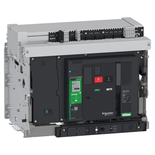 Disjoncteur MasterPacT MTZ2 1000A 10L1 4P 150KA MicroLogic 2.0X MX230V Débrochable avec châssis verrou manuel RAC AR V/V Disjoncteur MasterPacT MTZ2 1000A 10L1 4P 150KA MicroLogic 2.0X MX230V Débrochable avec châssis verrou manuel RAC AR V/V
