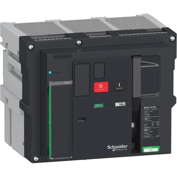 Interrupteur MasterPacT ECOFIT P&P MTZ2 1000A HF 3P manuel Débrochable avec kit d adaptation Interrupteur MasterPacT ECOFIT P&P MTZ2 1000A HF 3P manuel Débrochable avec kit d adaptation