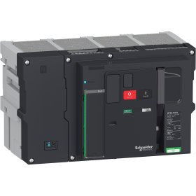 Interrupteur MasterPacT MTZ1 1250A HA 4P 75KA motorisé 230VCA Débrochable sans chassis