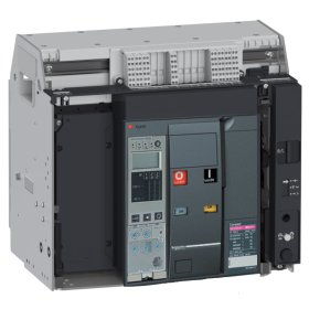 Disjoncteur ComPacT NS1250H 4P 70KA 1250A MicroLogic 2.0 MOT 230CA Débrochable avec châssis verrou RAC AR V/V