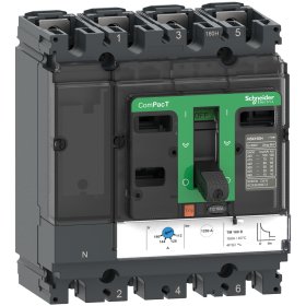 Disjoncteur NSX250F TMD 200A 4P3D 36KA