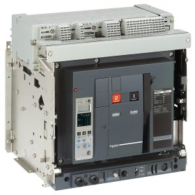 Disjoncteur MasterPacT NW 3200A H1 3P 66KA MicroLogic 5.0A MX230V MANU Débrochable avec châssis verrou RAC AR V/V