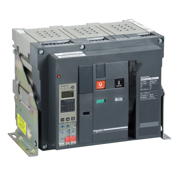 Disjoncteur MasterPacT NW 2500A H1 3P 66KA MicroLogic 2.0 MX230V MANU Débrochable sans châssis